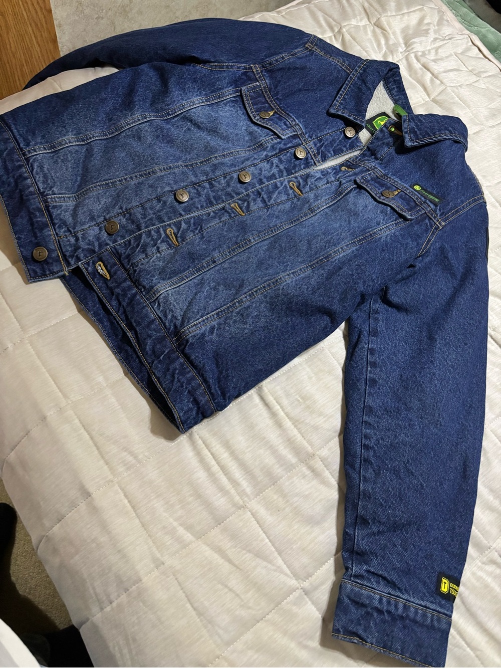 John Deere Dark Blue Denim Jacket